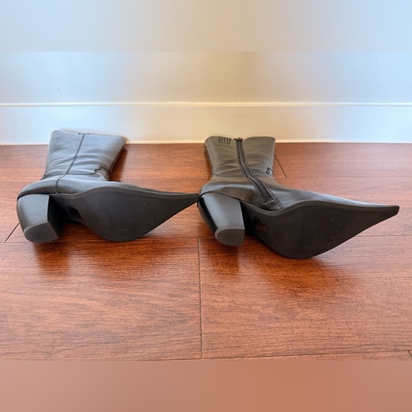 Jeffrey Campbell Reckon Western Black Heeled Boots - Picture 7 of 7